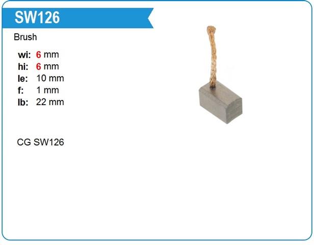 Щітка стартера SW126 Cargo