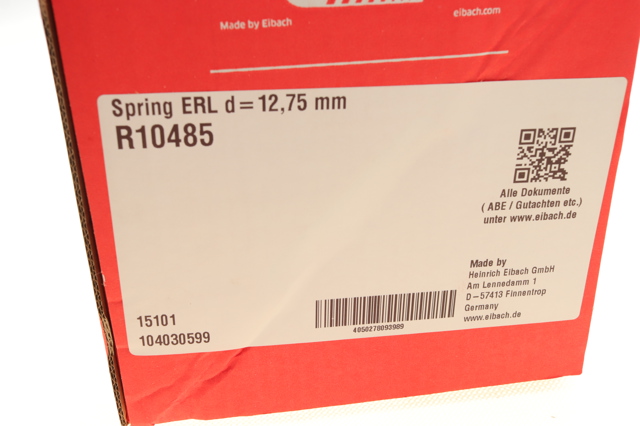 Задні пружини R10485 Eibach
