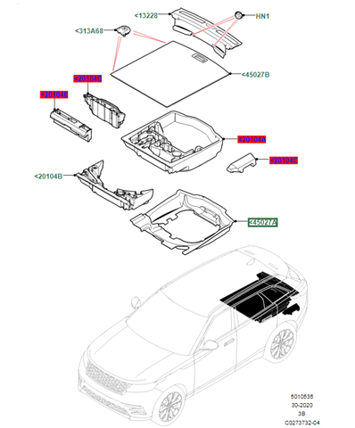 LR091504 Land Rover 