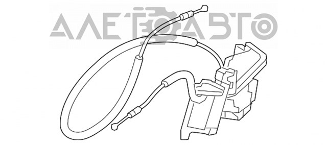 Купити 805015NA0A Nissan/Infiniti Замок передньої лівої двері