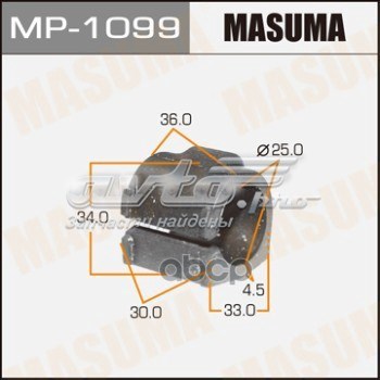 Втулка переднього стабілізатора MP1099 Masuma