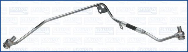 25186595 Opel Трубка/шланг подачі масла до турбіни
