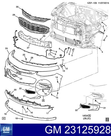 Купити 23125928 General Motors 