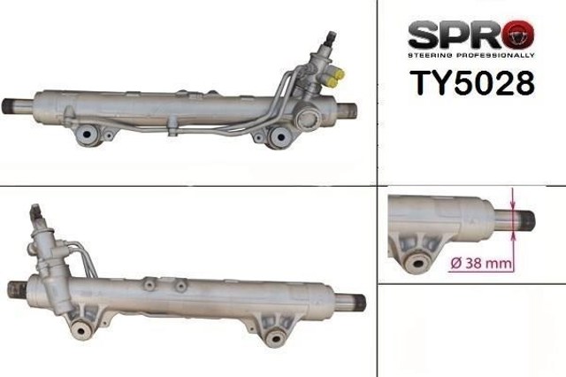 Рульова рейка TY228R MSG Rebuilding