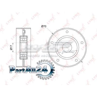 Ролик натягувача приводного ременя PB5336 Lynxauto