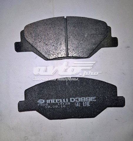 D399E Intelli Передні гальмівні колодки