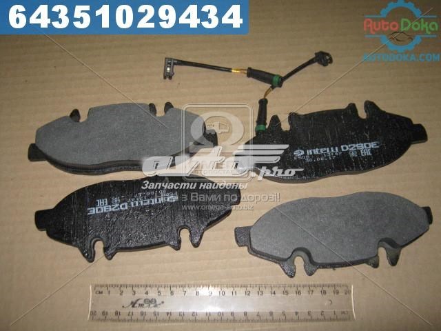 Передні тормозні колодки D290E Intelli
