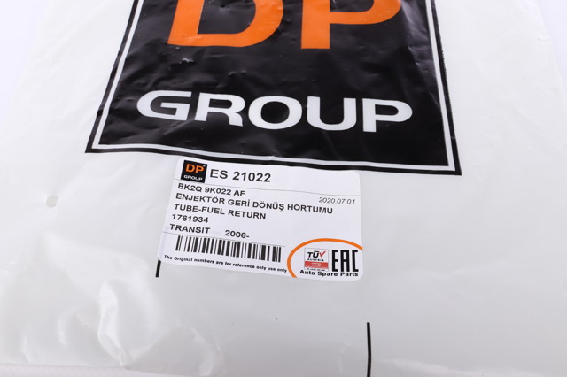 Трубка паливна, зворотня від форсунок ES21022 DP Group