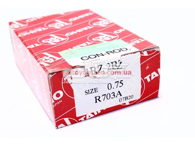 R703A075 Taiho Підшипник коленвала, шатунів, комплект, 3-й ремонт (+0,75)