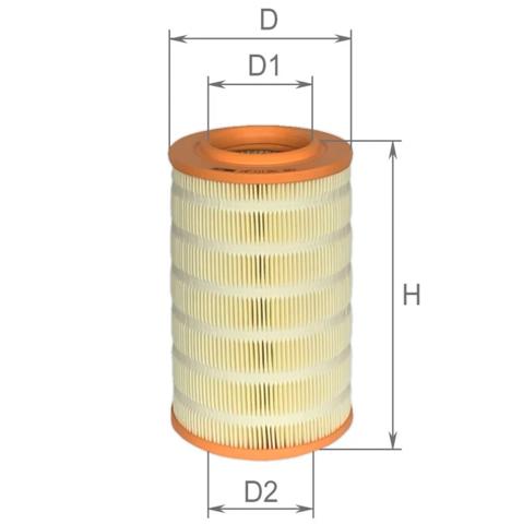 Купити AF0126 Alpha Filter Автомобільний фільтр повітря