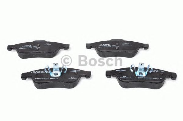 Передні тормозні колодки 986494441 Bosch