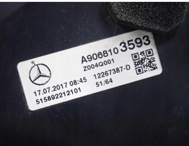 Праве бічне дзеркало Mercedes A9068103593 ціна, від 358.13 USD