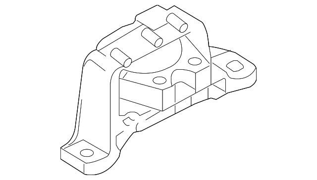 Купити BBN339060B Mazda Подушка (опора) двигуна, права