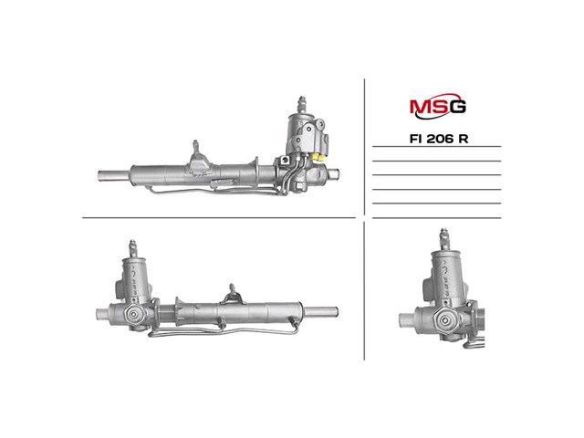 FI205R MSG Rebuilding Рейковий рульовий механізм