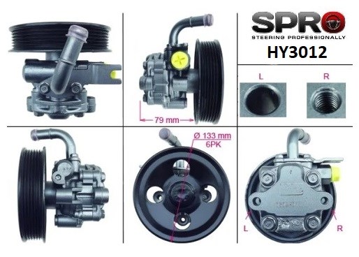 Насос ГУР HY012R MSG Rebuilding