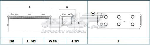 Купити Акумулятор Deta 140 А/г (DG1403)