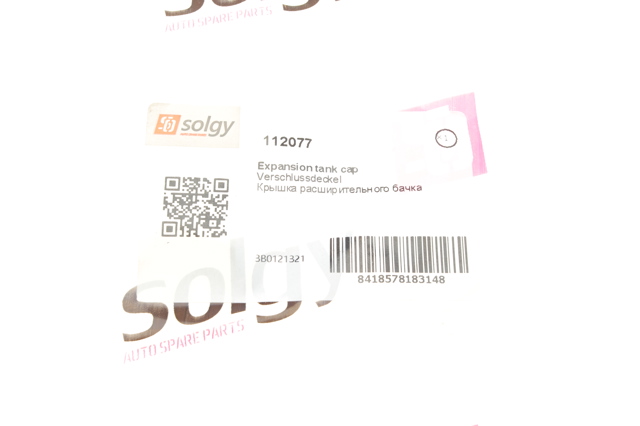 Кришка / пробка розширювального бачка Solgy 112077 ціна, від 3.36 USD