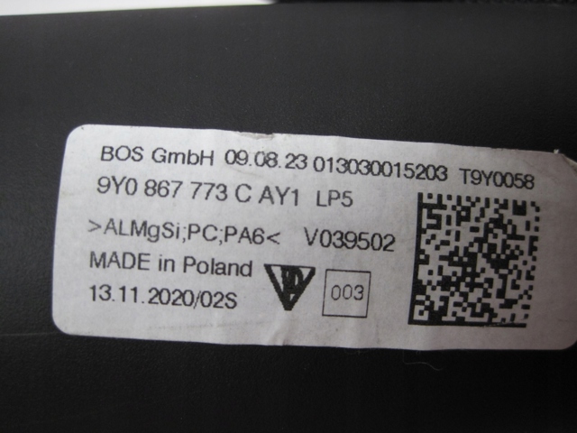 9Y0867773C Porsche 