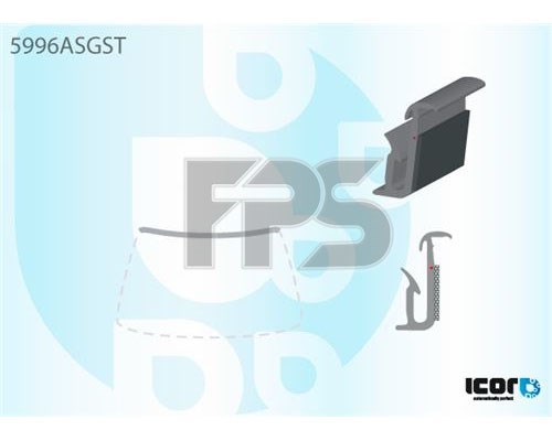 GS1682P111X Icor Автомобільне скло