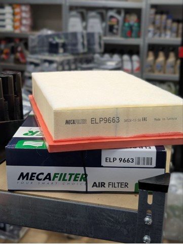 ELP9663 Mecafilter Повітряний фільтр двигуна