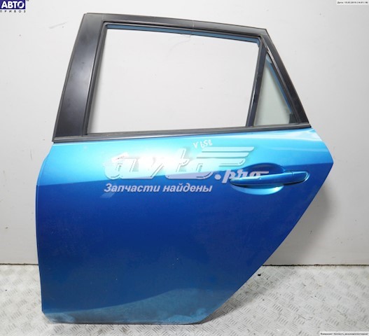 Двері задні Mazda BBY67302XJ ціна, від 126.77 USD