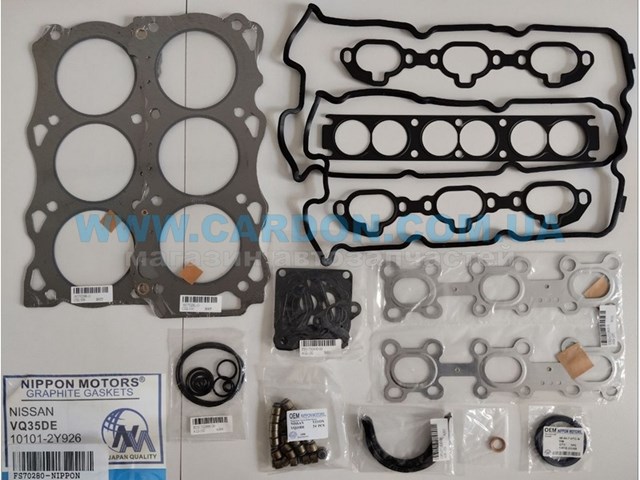 101012Y928 Nissan/Infiniti Набір прокладок двигуна