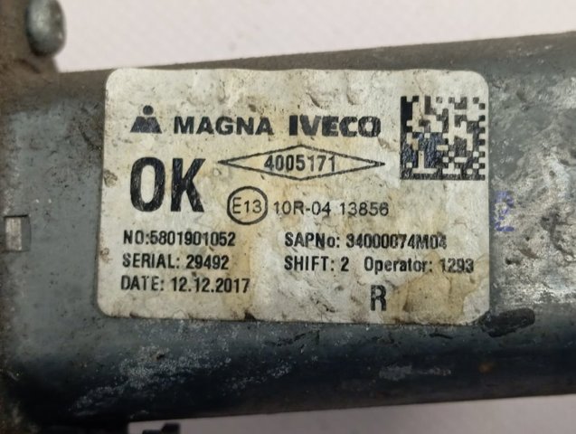 Купити 5801901052 Iveco Склопідйомник передньої правої двері