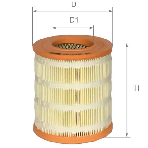 Купити AF0203 Alpha Filter Автомобільний фільтр повітря