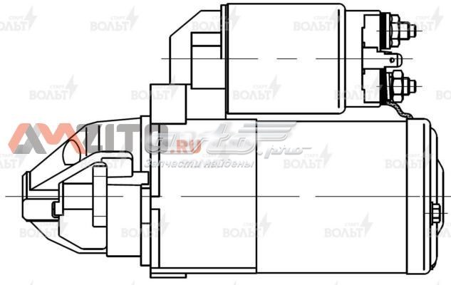 LST1101 STARTVOLT Стартер двигуна
