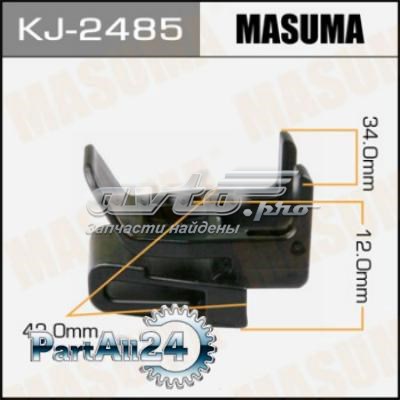 KJ2485 Masuma Пістон (кліп) кріплення підкрилки переднього крила
