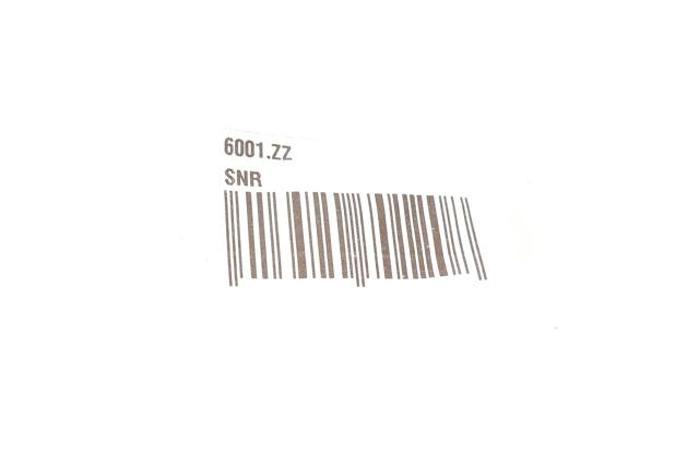 Підшипник генератора 6001ZZ SNR