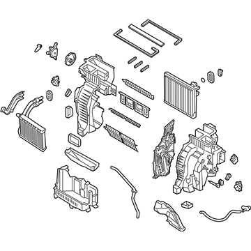 Корпус печі в зборі Hyundai/Kia 97205C6000 ціна, від 190.04 USD