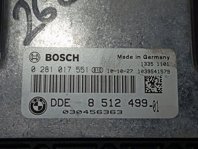 Електронний блок керування двигуном 8512499 BMW