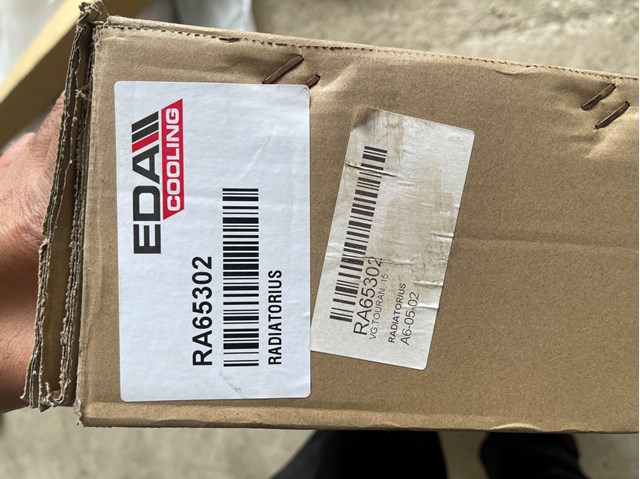 RA65302 Signeda Радіатор охолодження двигуна