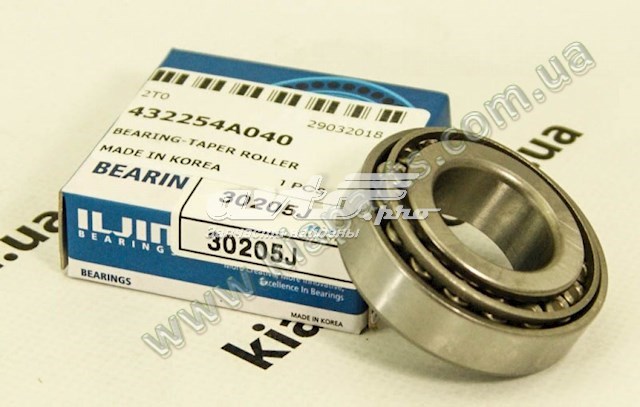 Комплект підшипник маточини передньої Iljin 432254A040 ціна, від 5.76 USD