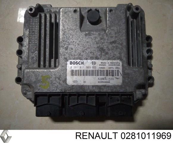 Електронний блок керування двигуном 0281011969 Renault (RVI)