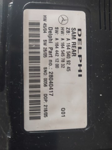A1645409245 Mercedes 