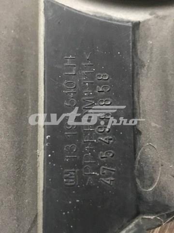 Заглушка ПТФ бампера переднього права General Motors 475498858