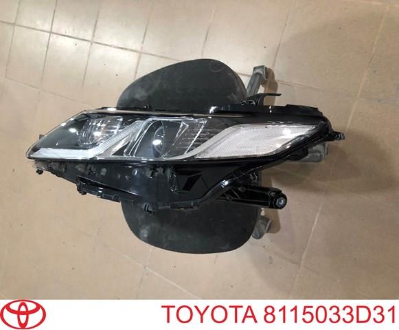Фара ліва 8115033D31 Toyota