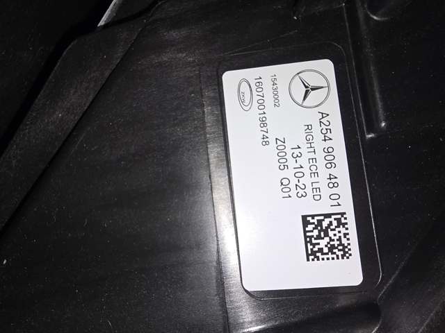 A2549064801 Mercedes 