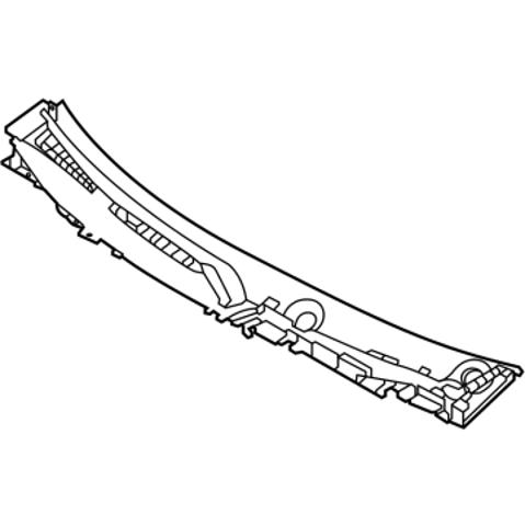 Купити 668626RF0A Nissan/Infiniti Водостік лобового скла, жабо
