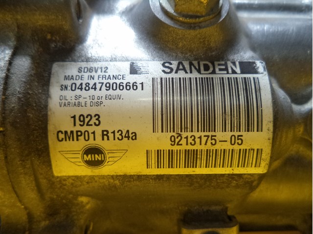 Купити 9213175 BMW Компресор кліматичної установки