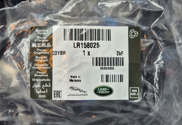  LR158025 Land Rover