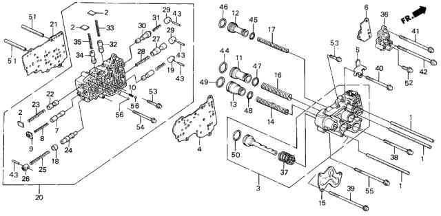 Прокладка адаптера маслянного фільтра 91326PL5003 Honda