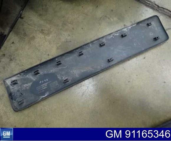 91165346 General Motors Молдинг передніх лівих дверей, нижній