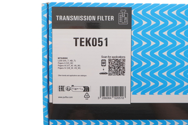 TEK051 Purflux Масло в коробку автомат