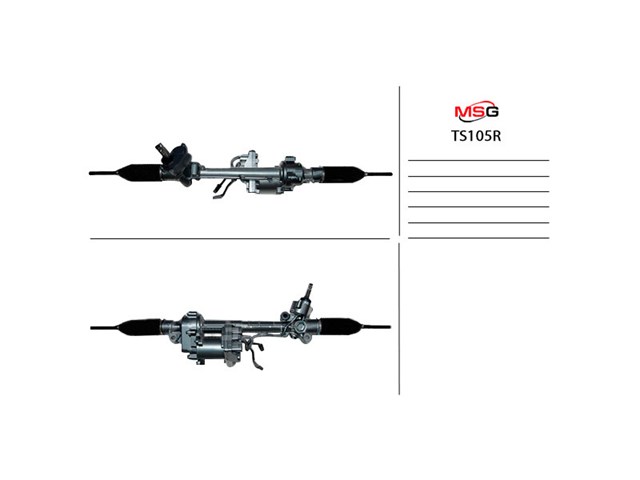 Рейка рульова TS105R MSG Rebuilding