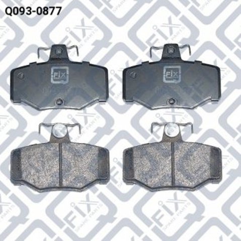 Задні гальмівні колодки Q-fix Q0930877 ціна, від 14.37 USD