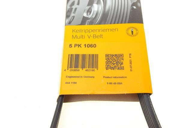 Клиновий ремінь Continental/Siemens 5PK1060 ціна, від 8.53 USD