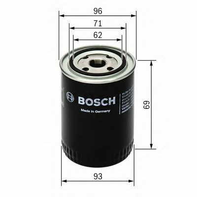 Масляний фільтр двигуна Bosch 451103274 ціна, від 4.33 USD